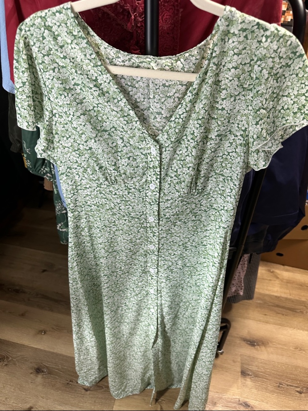 50. Green Floral